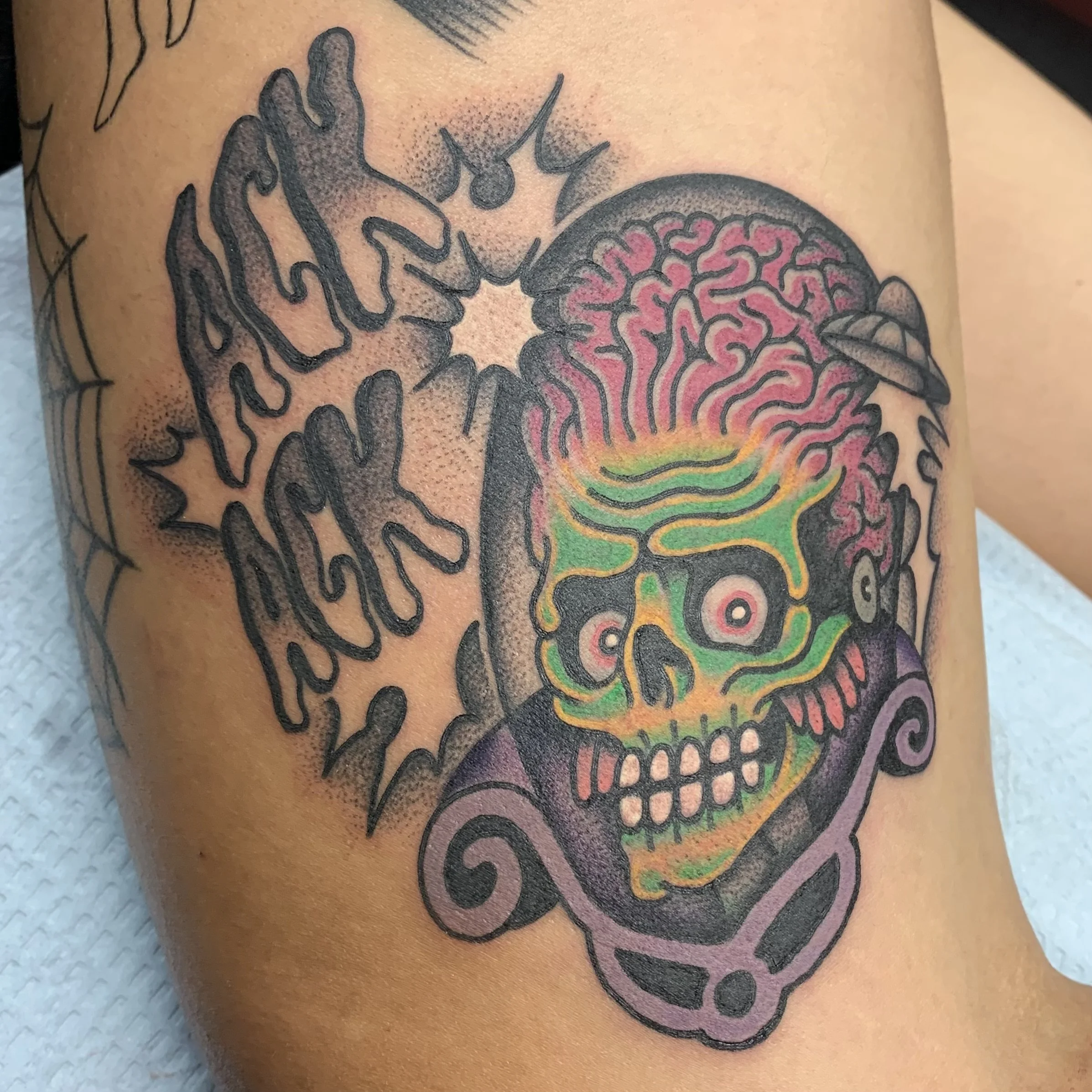 Mars Attacks!!! Alien Tattoo
