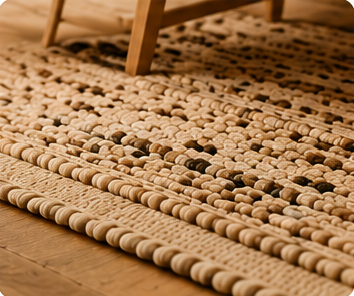Wool rug cleaning
