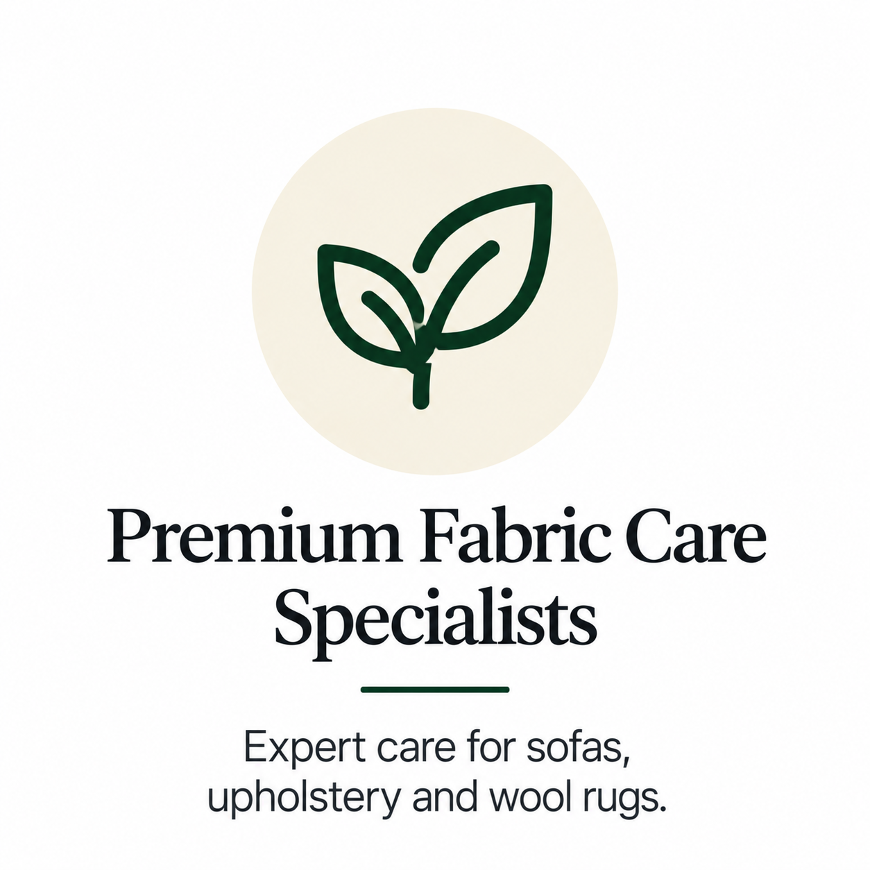Premium Fabric Care Specialists
