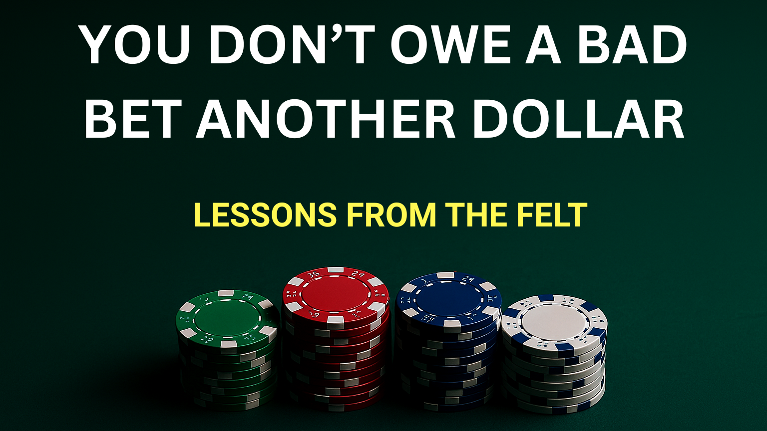 The Blind Spot: Sunk Cost Fallacy