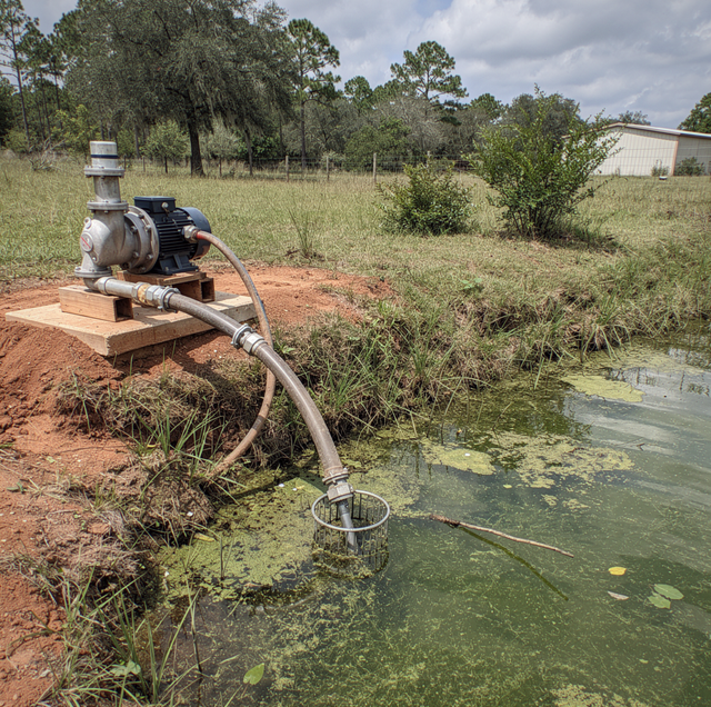 Pond, Ditch, River-Fed Intake: Same Pump, Different Wear
