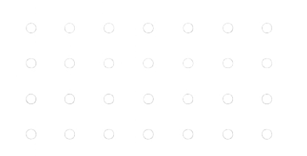 Pattern of evenly spaced white dots on a black background.