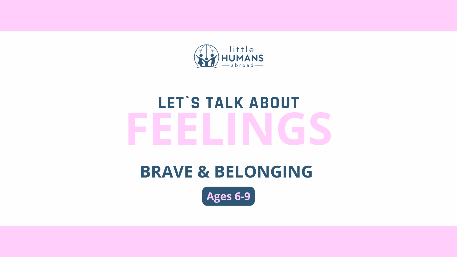 Let's Talk About FEELINGS