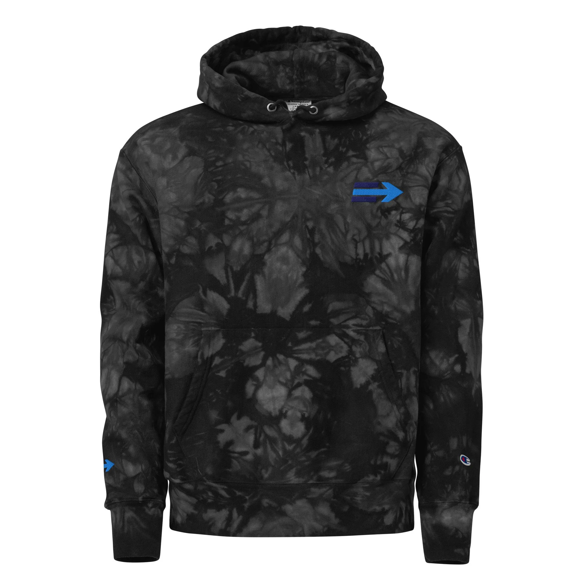 unisex-champion-tie-dye-hoodie-black-front-6ab4a9697fbc7.jpg