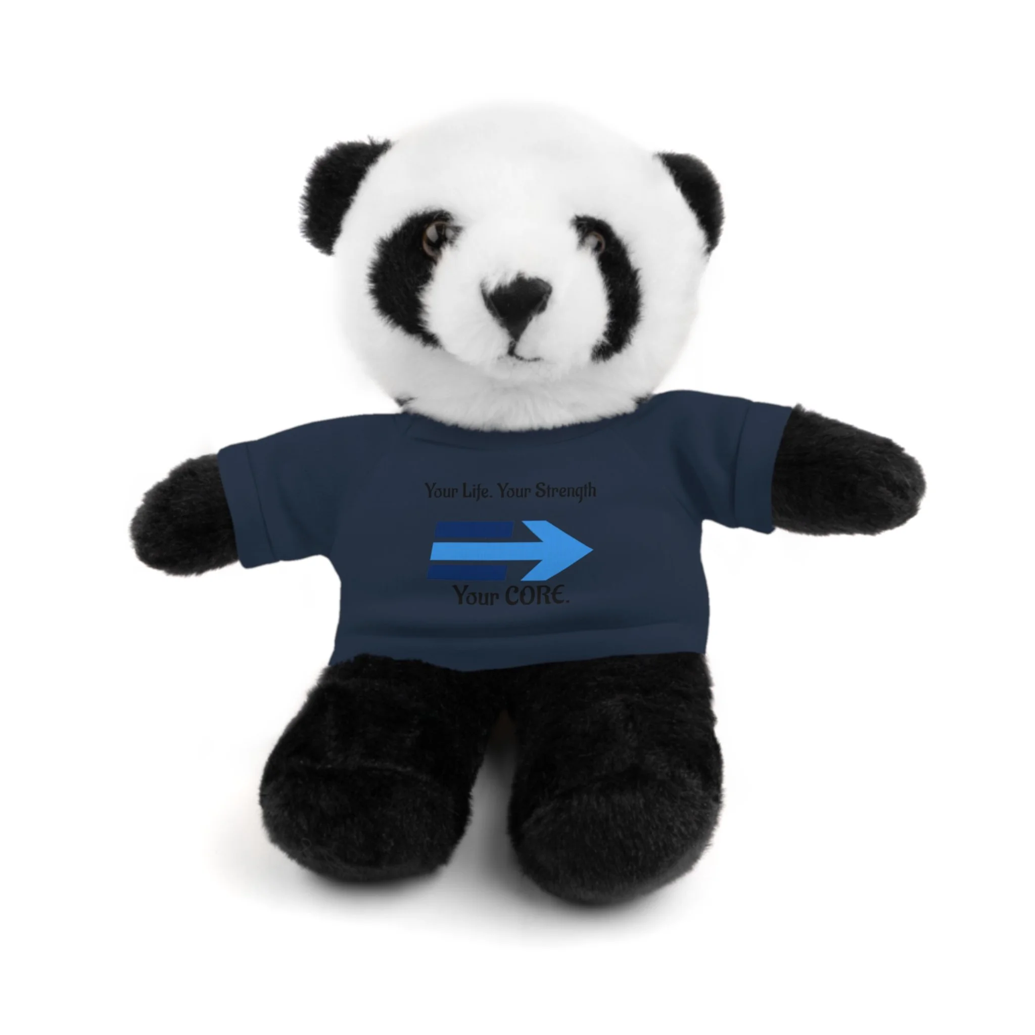 EDCO™ Panda Plush with “Your Life, Your Strength — Your CORE” Tee