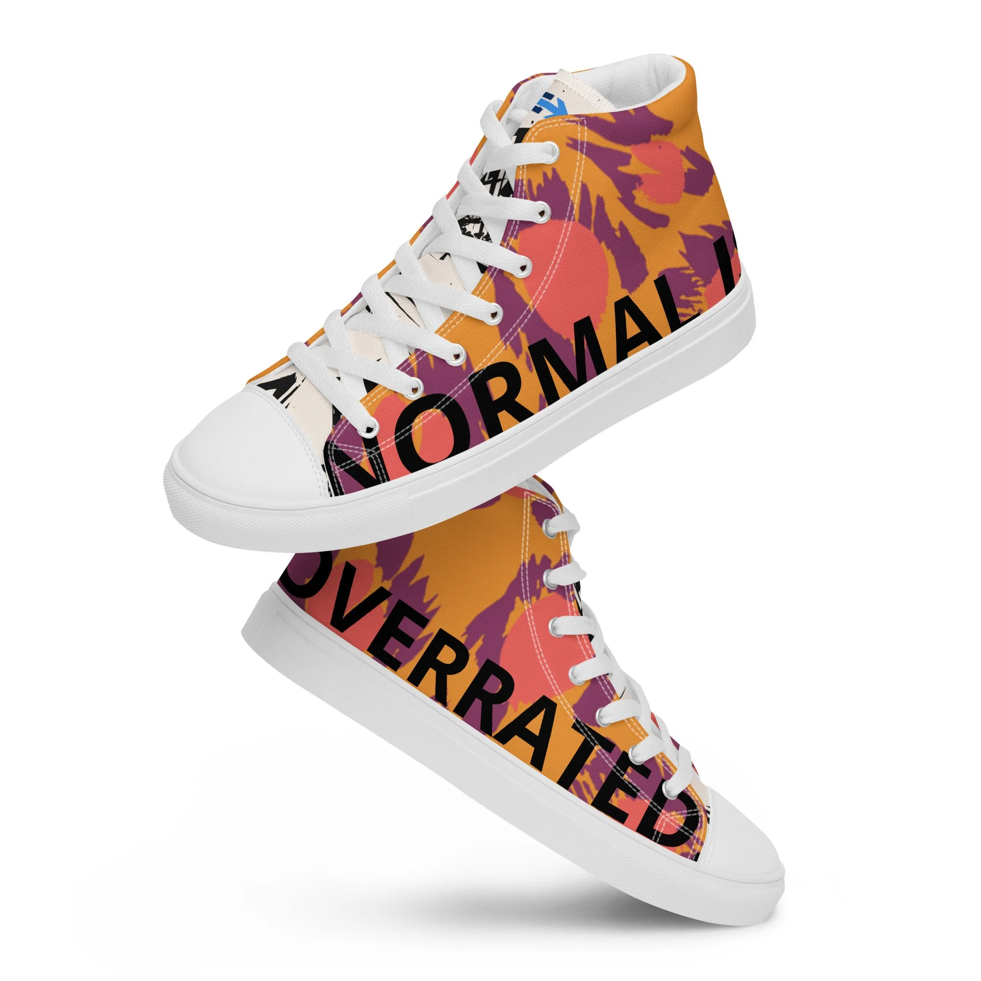 EDCO™ NORMAL IS OVERRATED. | Men's High-Top Canvas Shoes