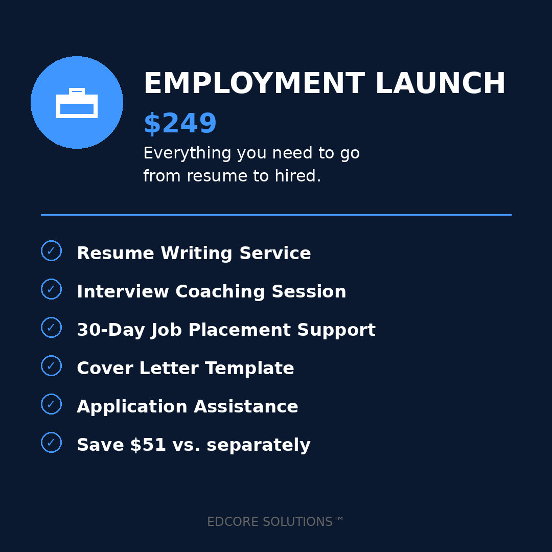 Employment Launch Package