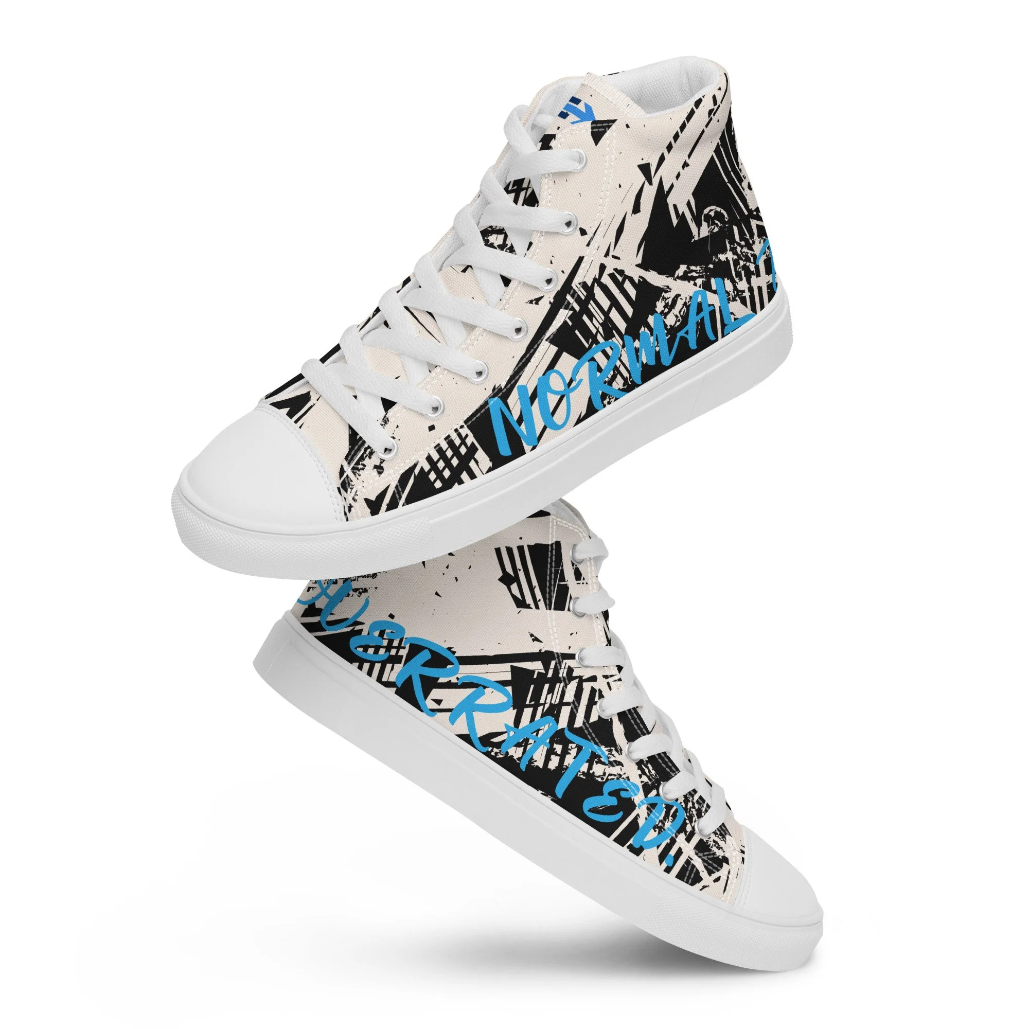 EDCO™ NORMAL IS OVERRATED. | Women's High-Top Canvas Shoes