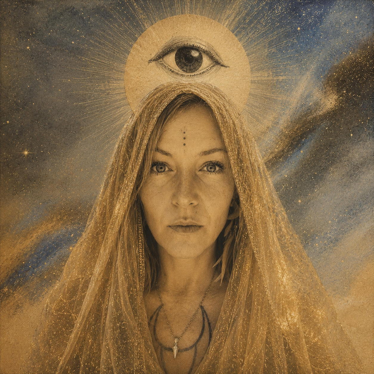 your third eye center….