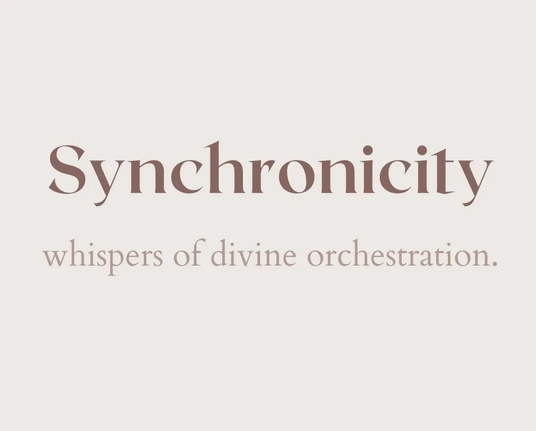 synchronicity……..