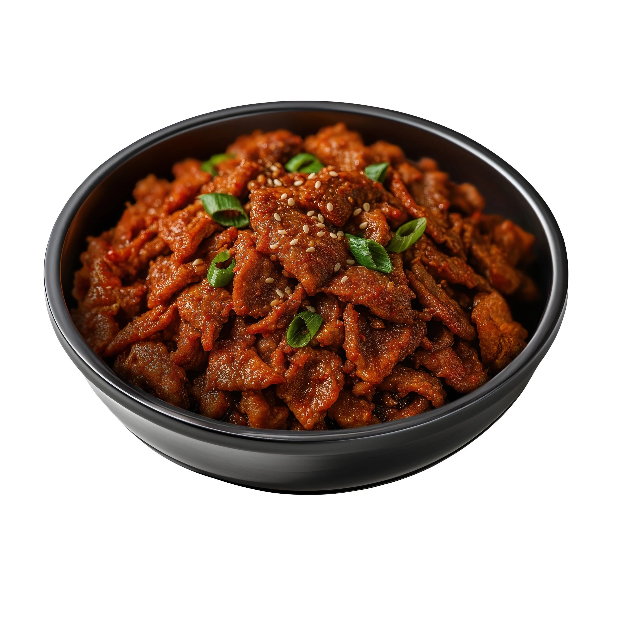 Spicy Bulgogi Pork--Spicy and Sweet Marinated Pork with a perfect blend of Korean spices, gochujang, and honey this tender pork delivers a fiery yet balanced flavor that will ignite your taste buds and leave you craving more.