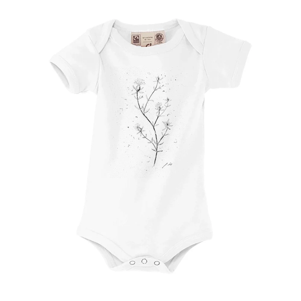 Bracera Body ecológico manga corta para bebé | SOL'S Organic Bambino