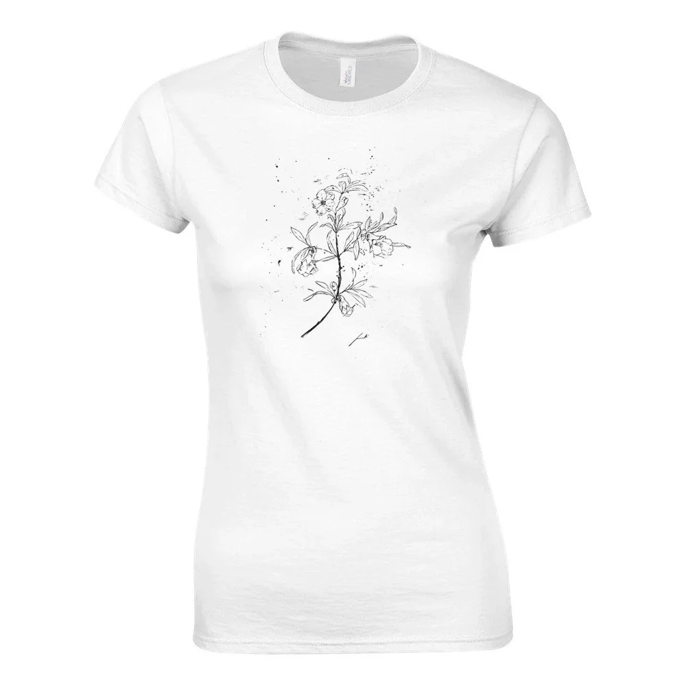 Mangraner Camiseta de cuello redondo clásica para mujer | Gildan® 64000L