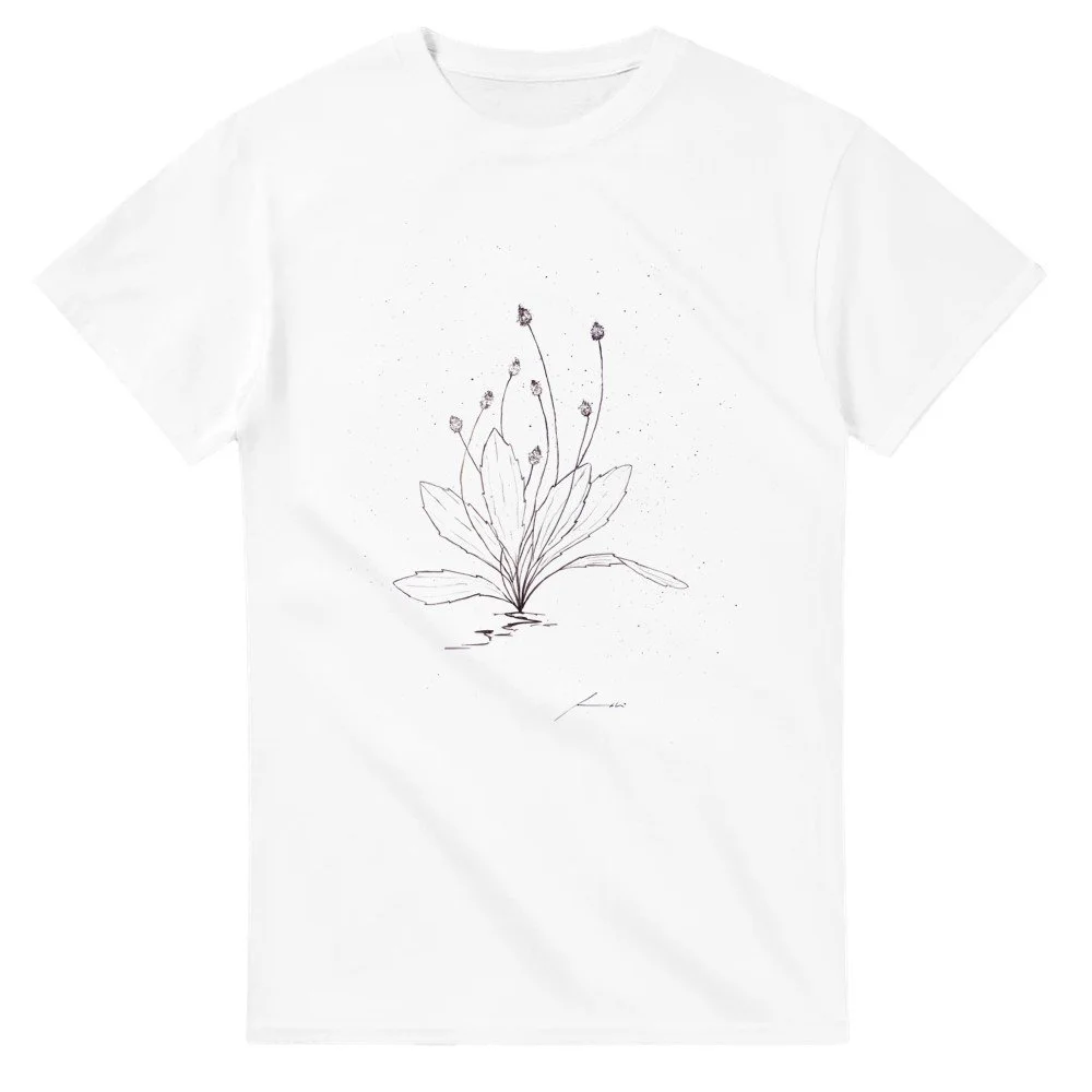 Llantén Camiseta de cuello redondo unisex alta densidad | Gildan® 5000