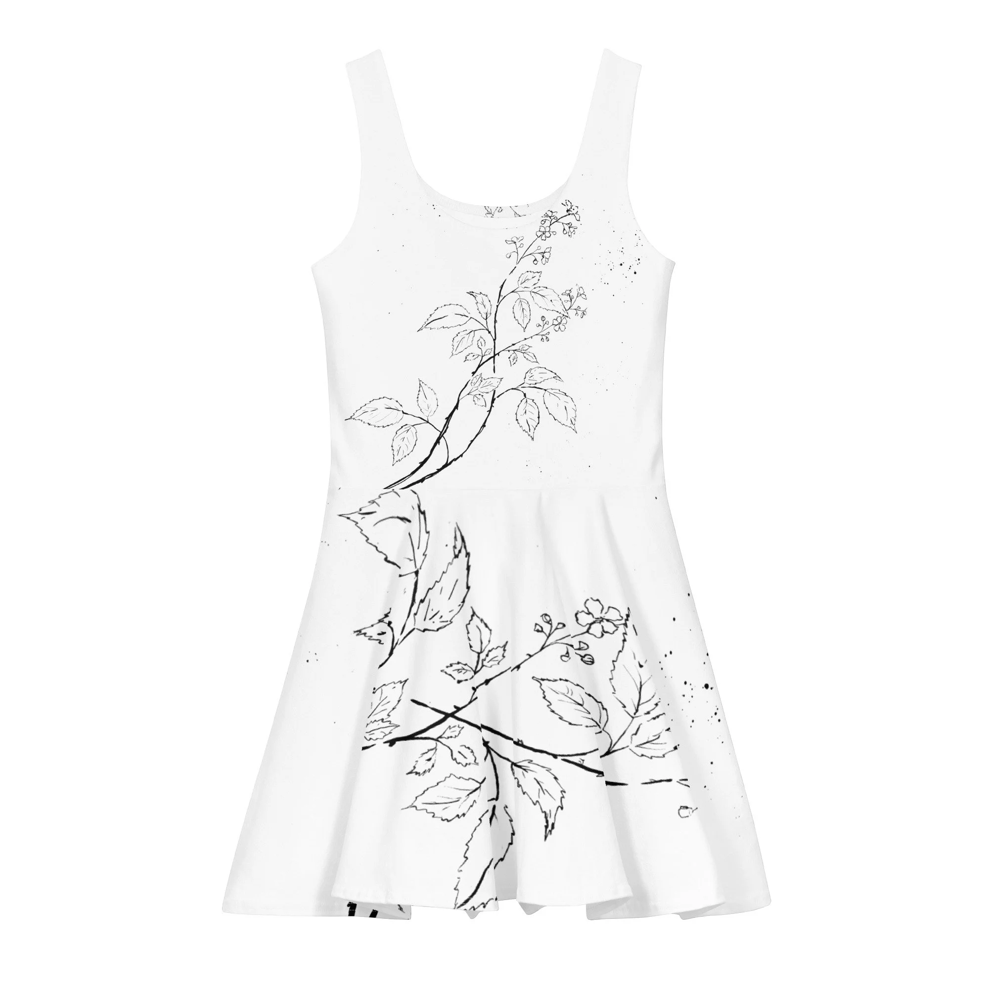 Zarzamora vestido algodón