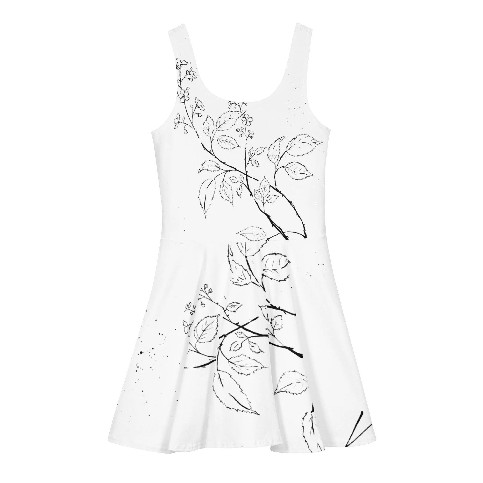 Zarzamora vestido algodón