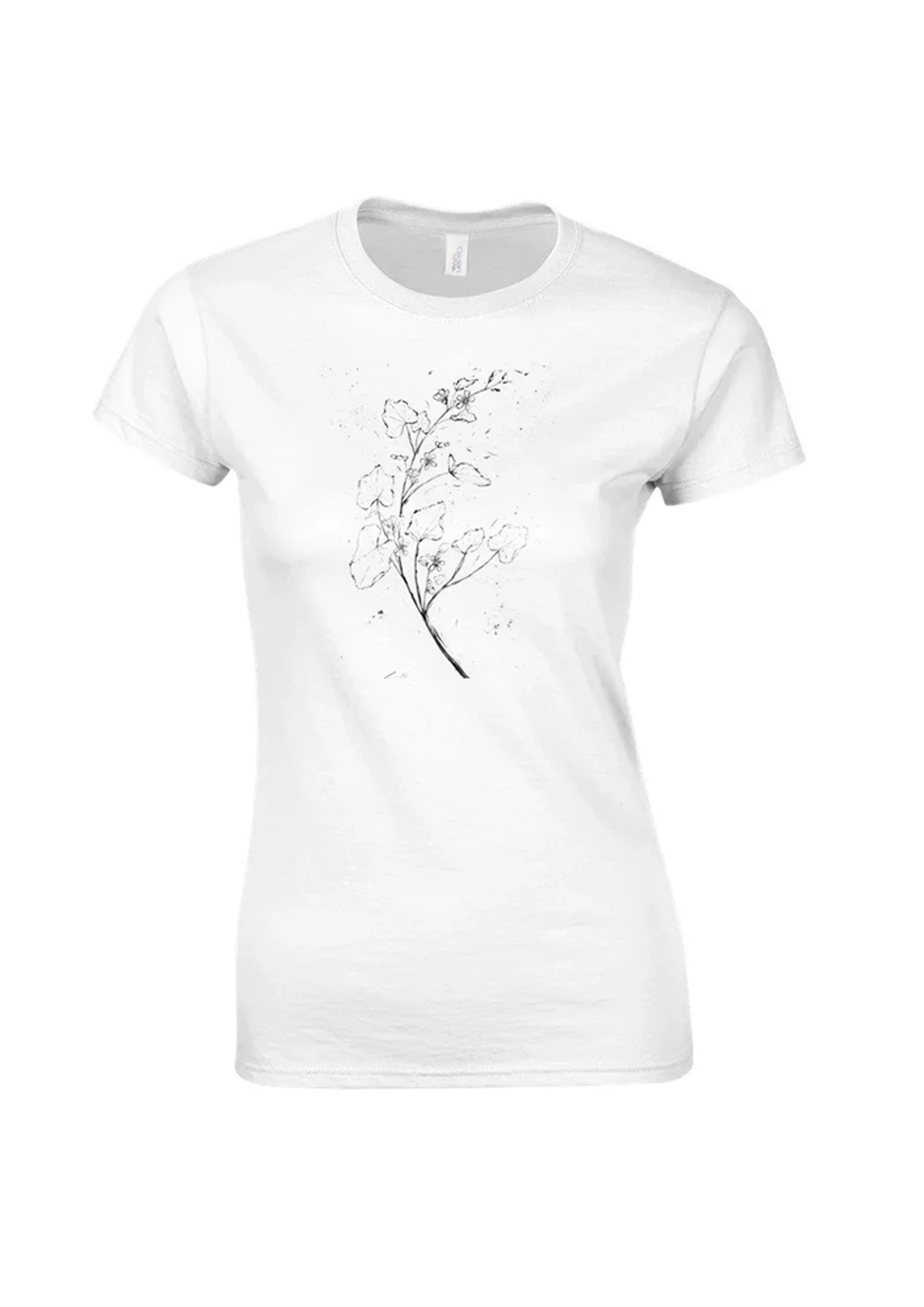 Malva Menor Camiseta de cuello redondo clásica para mujer | Gildan® 64000L