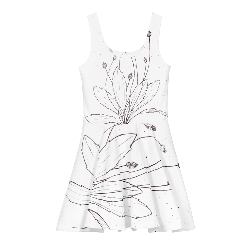 Llantén vestido de algodón