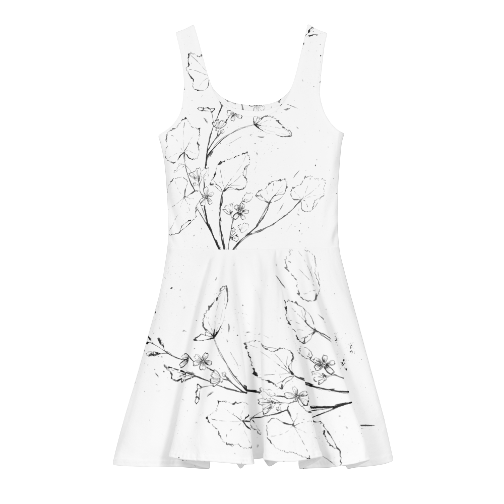 Malva vestido de algodón