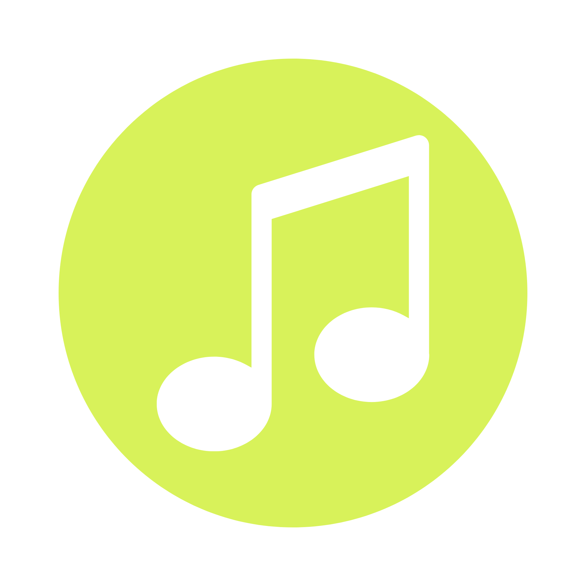 Green circle with a white stylized book icon in the center.