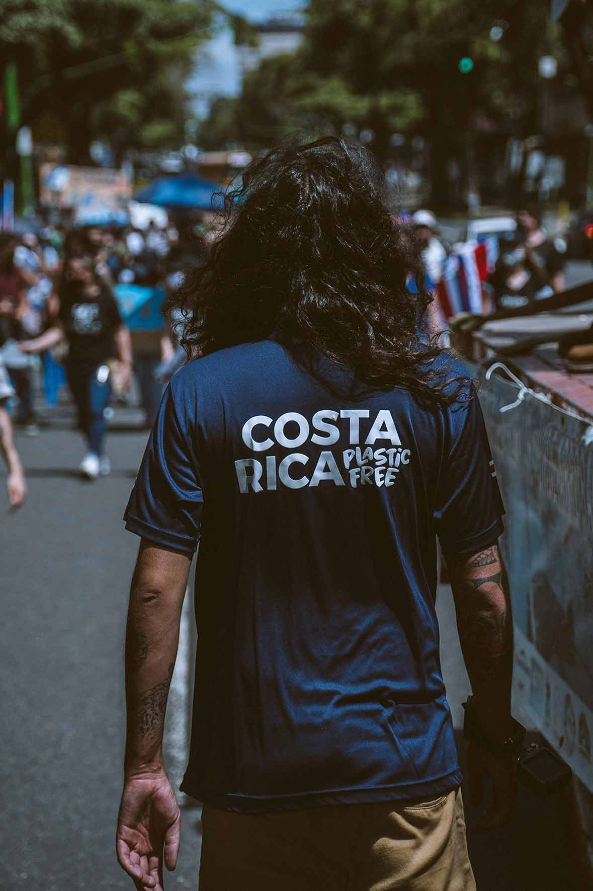 Costa Rican man climate activist