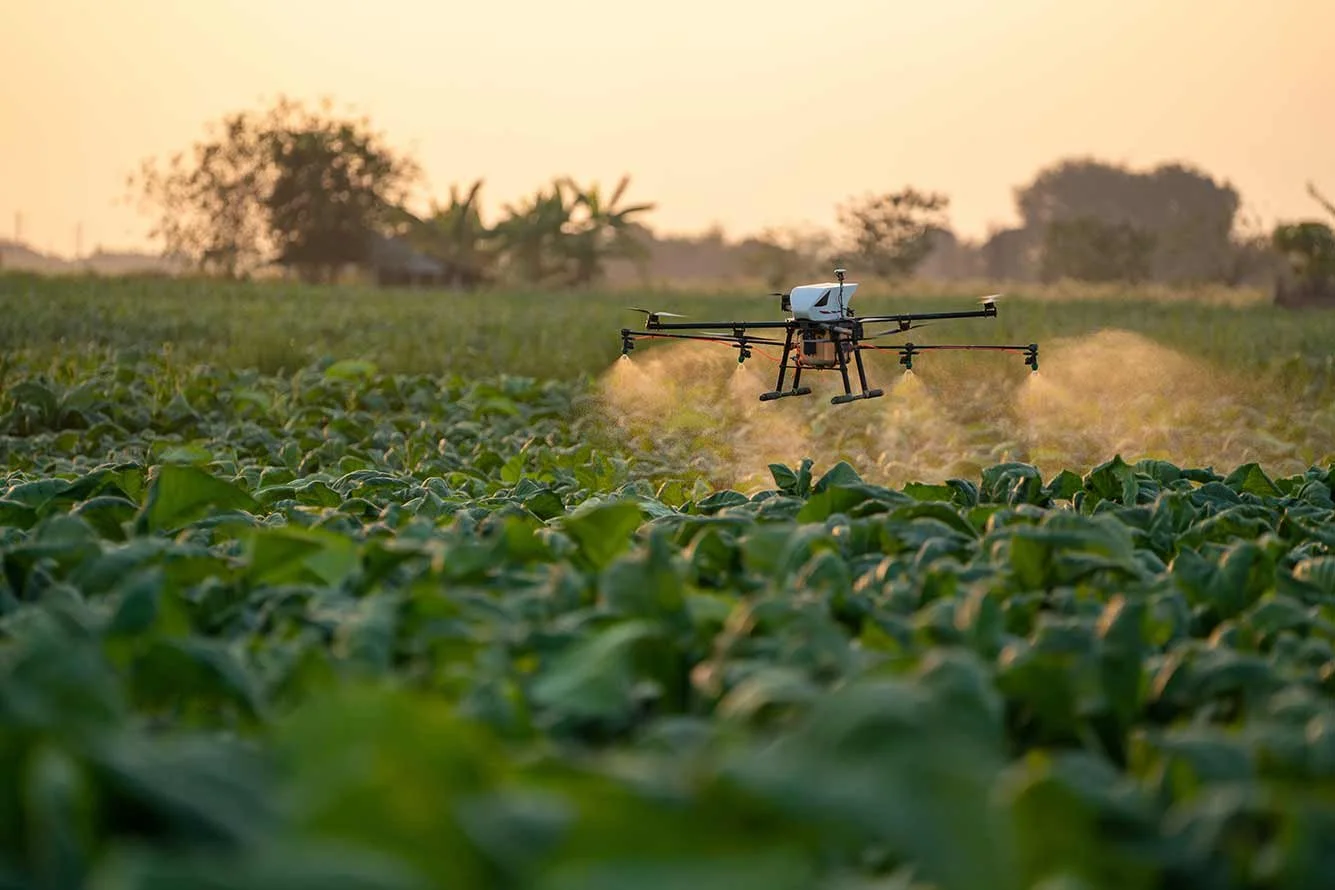 automatic farm broadcasting machine AI farm tool