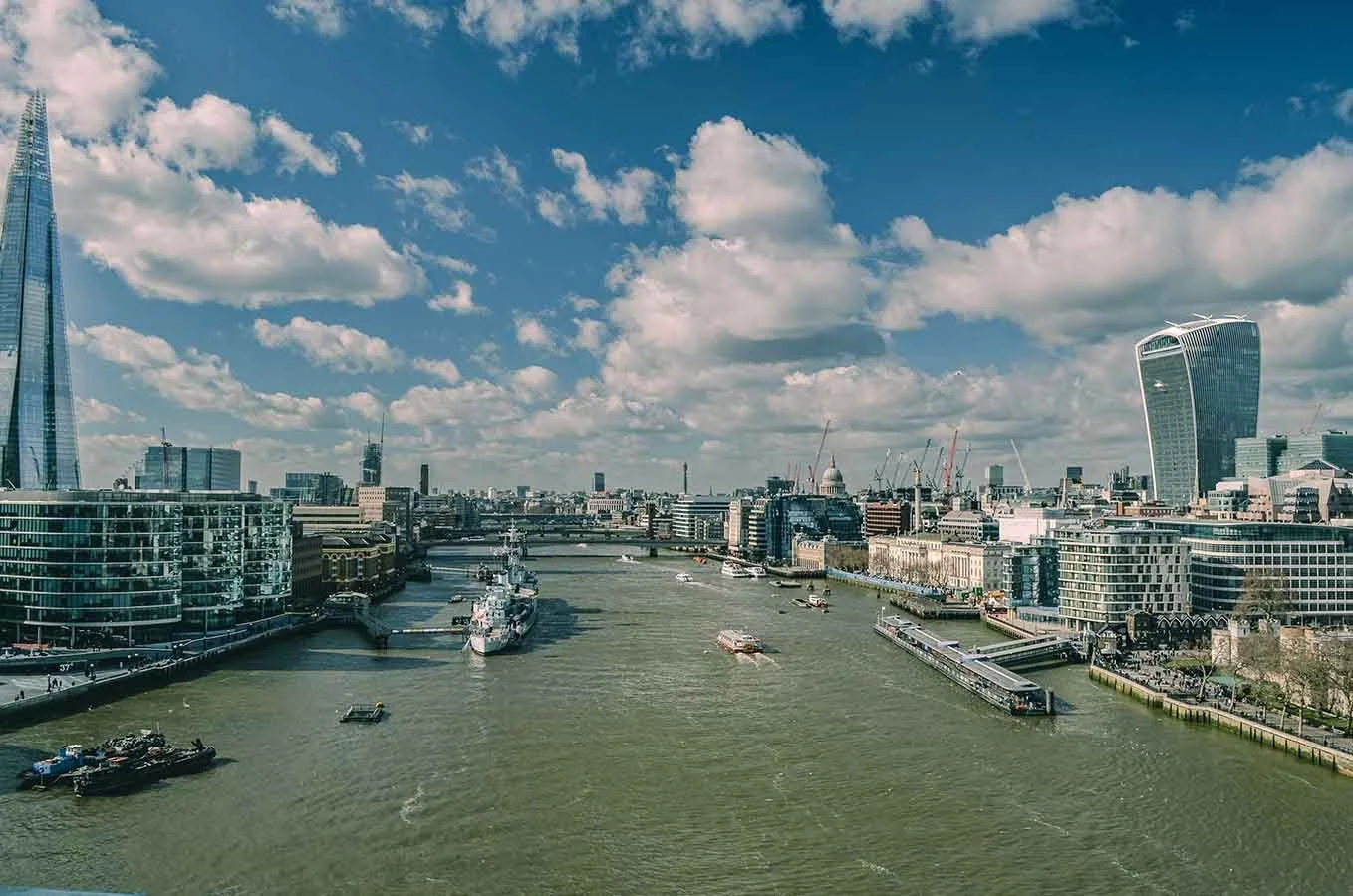 London cityscape in europe