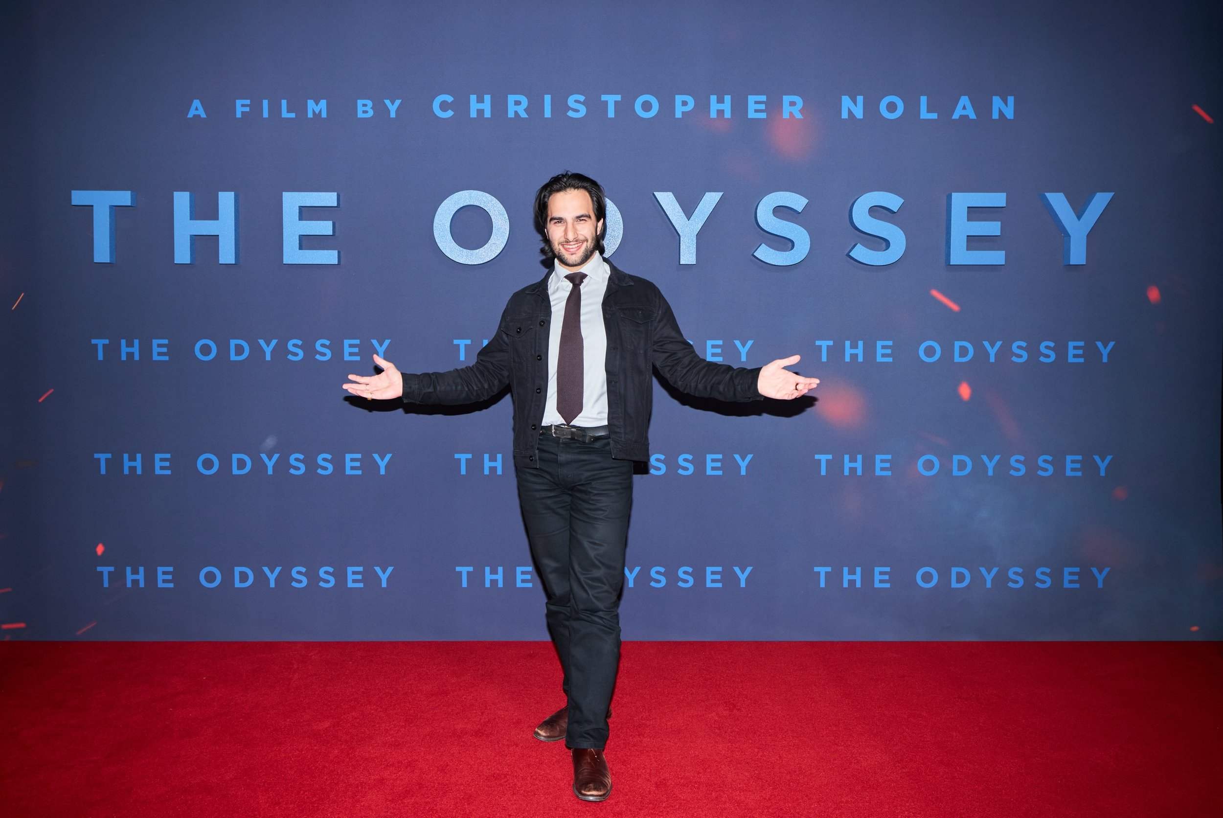 Sailed into the Sydney Premiere of &lsquo;The Odyssey&rsquo; and just glad I didn&rsquo;t have to journey across a wine dark sea to watch it on IMAX! 🎥🌊🏛️ 

Thank you @universalpicsau for having me to witness this mythical film the way it was inte
