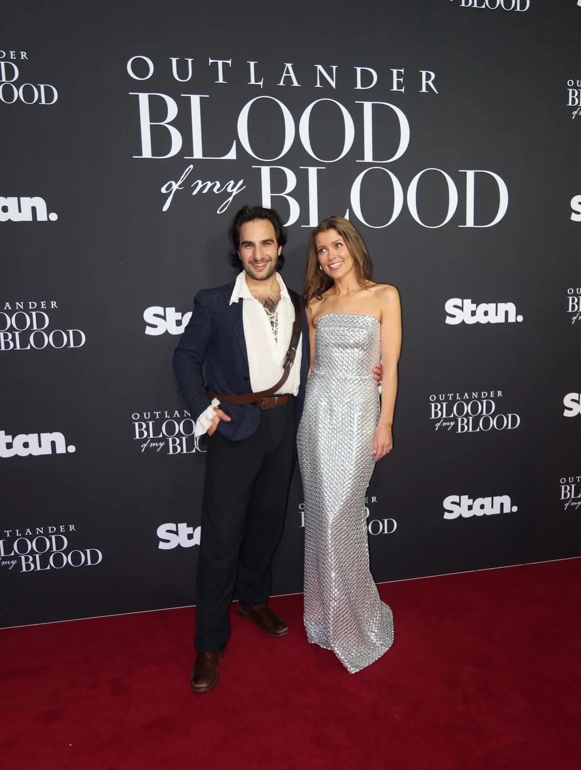 Highland magic arrived down under for the Outlander: Blood of my Blood season two premiere in Sydney!🏰💫

Had such a blast with the show stars on the red carpet (and also in a freaking castle!!) over the last two days and I&rsquo;m so excited to sit