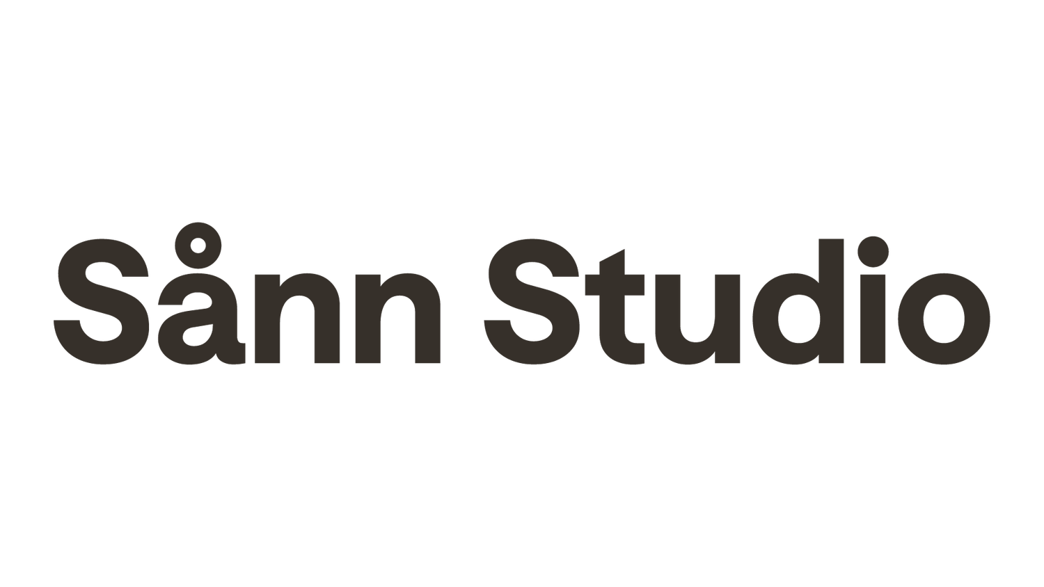 Sånn Studio - Design- og merkevarestudio