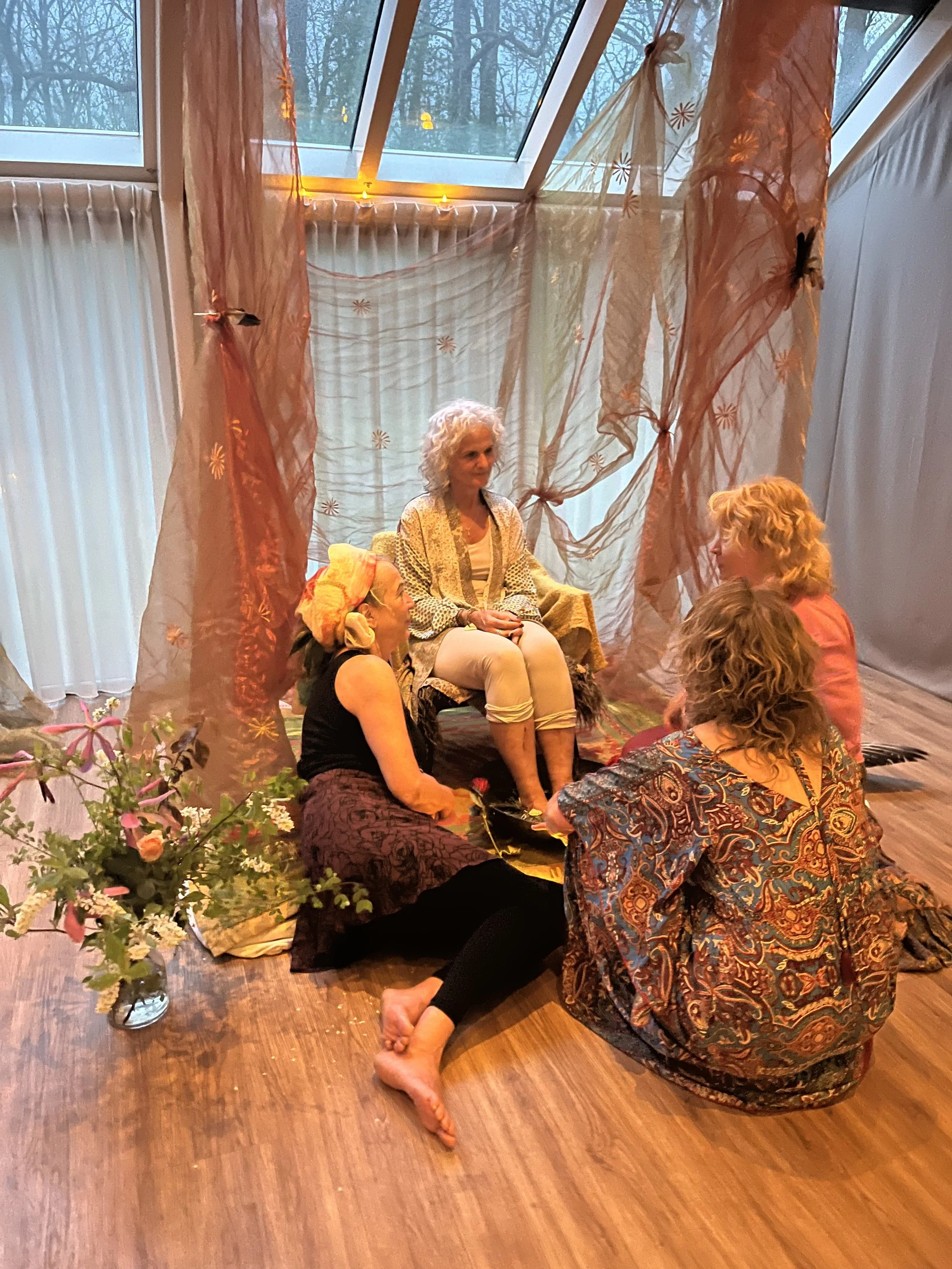 Womanwise initiatie van de Wijze Vrouw, training te Heerde, Centrum Helios