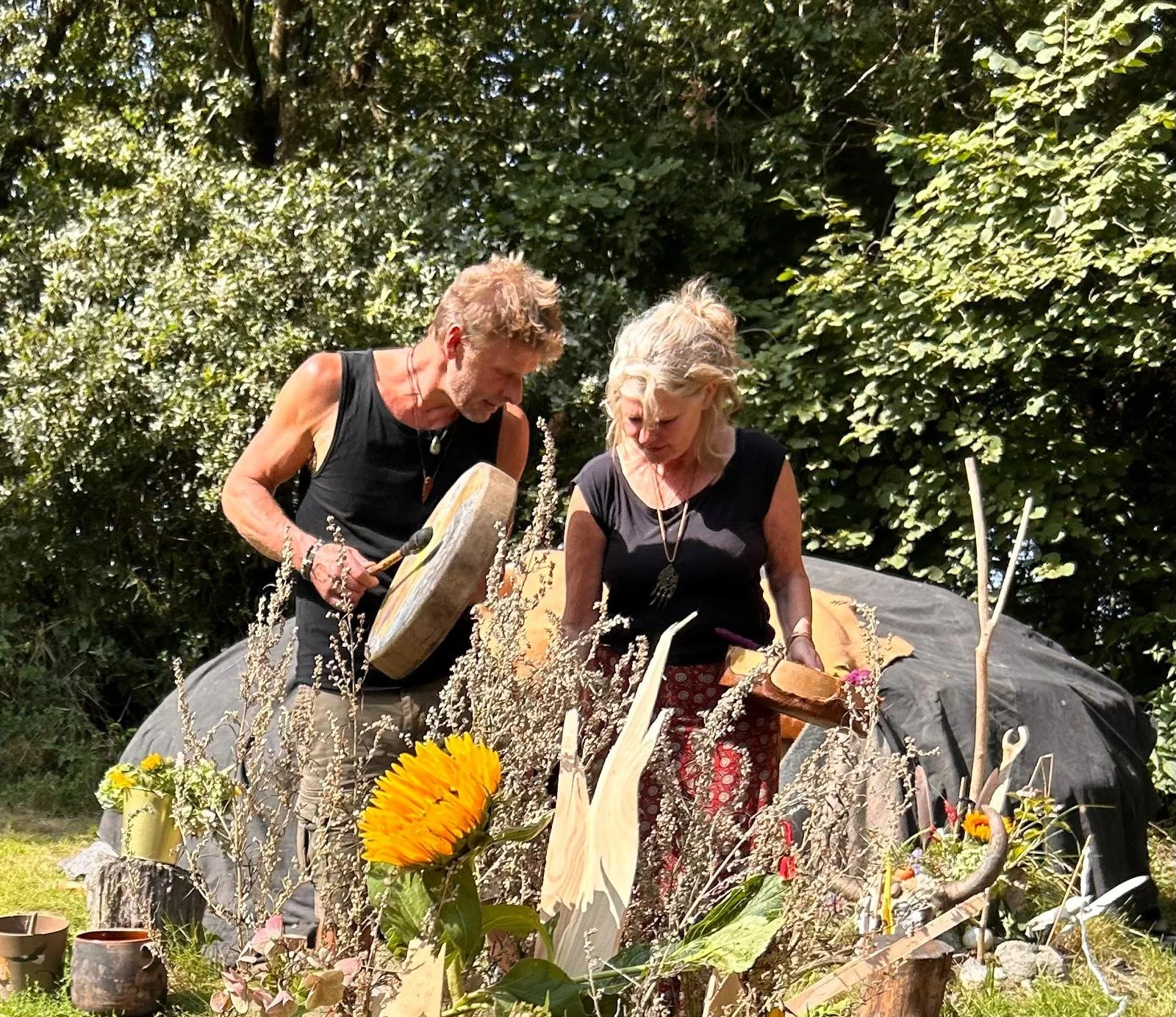 Hermine Schoneveld en Bart Wiegers Vision Quest Haute Alpes Frankrijk