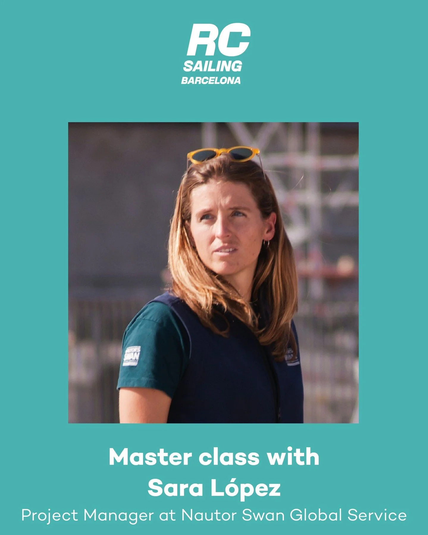 🚀 First RC Masterclass
with Sara L&oacute;pez

Sara brings real experience in industry into the RC project.
Her background connects technology, performance and decision-making, exactly what RC Sailing Barcelona is about.

In this masterclass, she sh