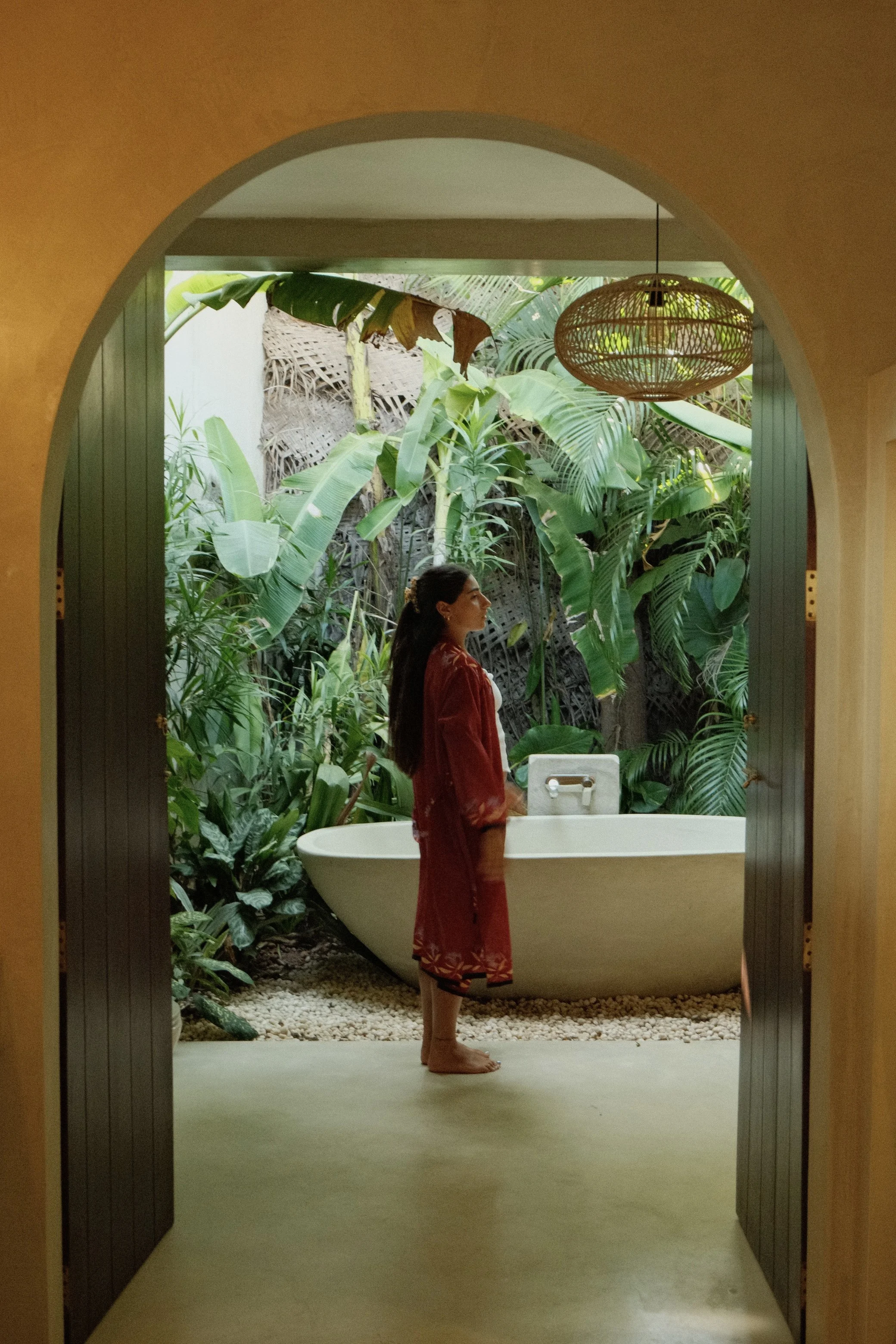 Luxury Jungle Suite accommodation at the Sorelle retreat in Sri Lanka’s south coast villa.