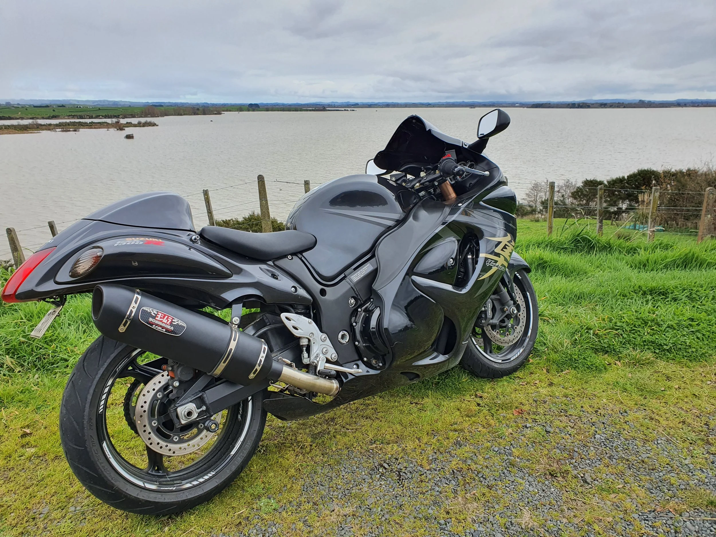 Busa overlooking Lake Waikare NZ