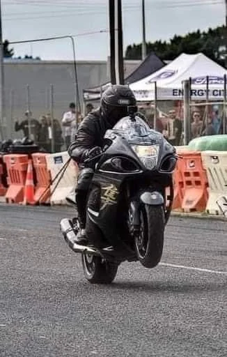 Busa lift off at the 600m standing start
