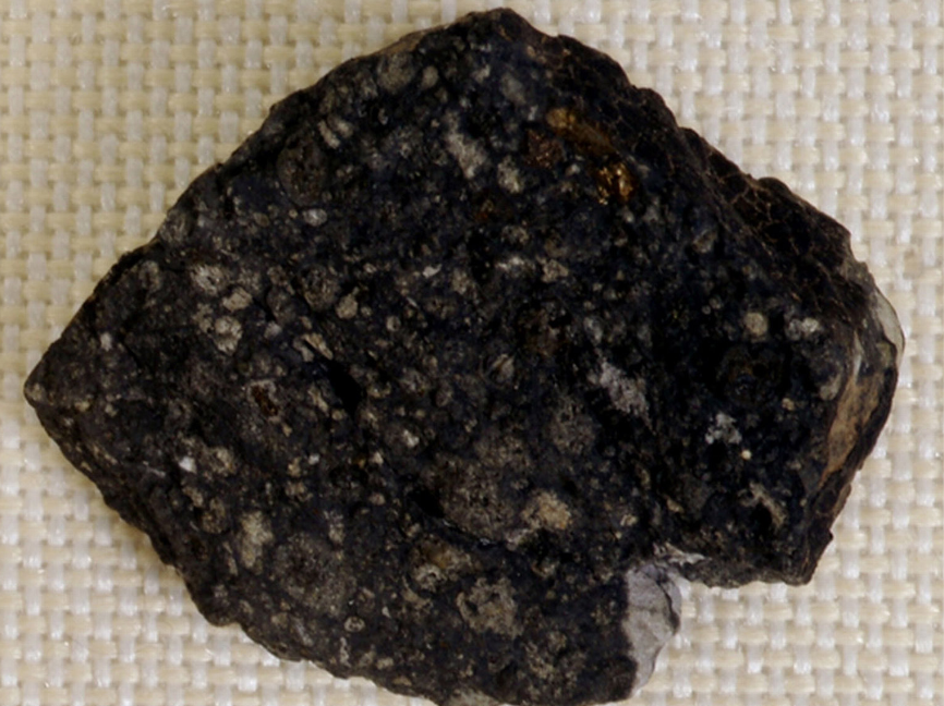 7. Closeup of Allende Meteorite 1969 – photo: Richard Clar