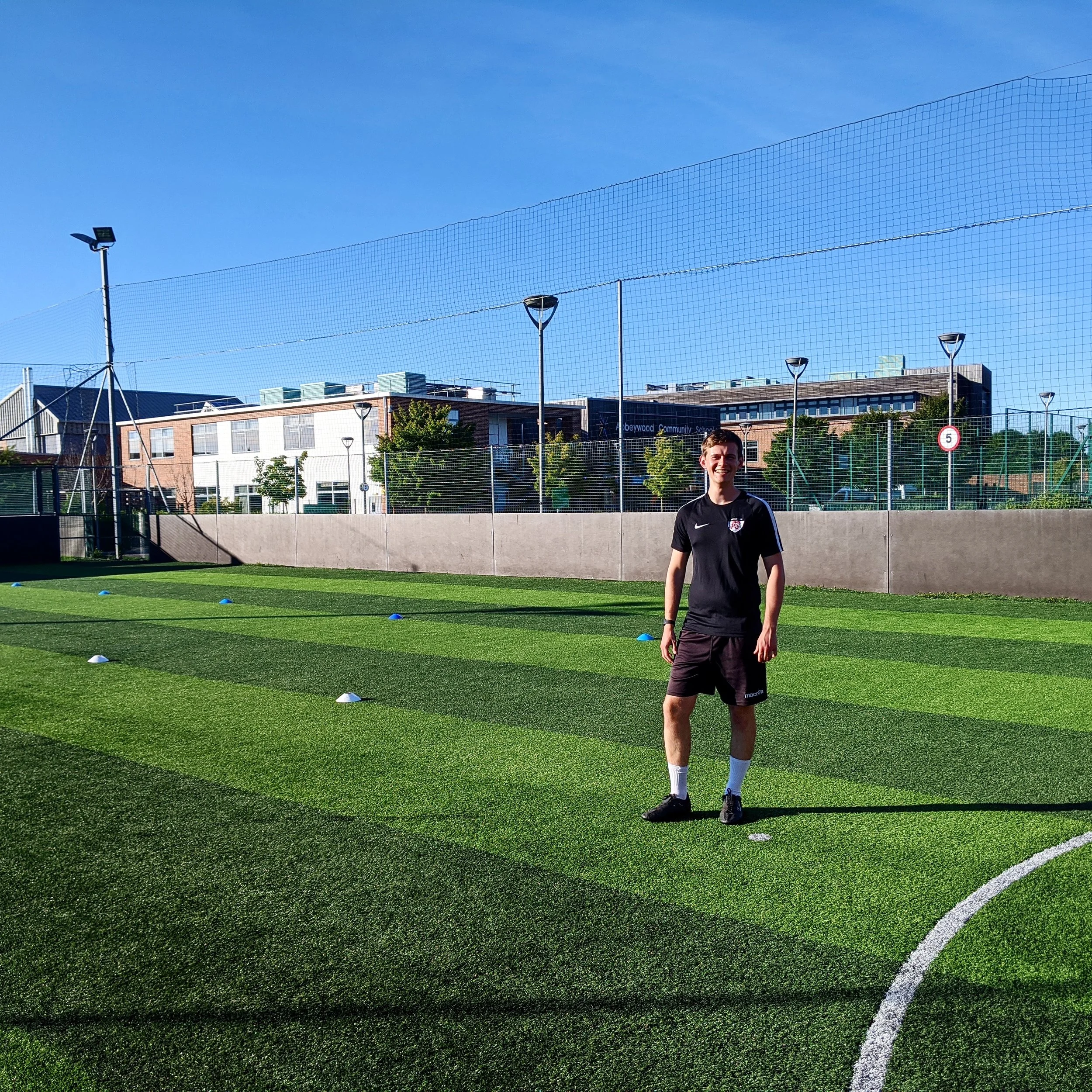 Smiling Progressive Soccer Coach - Coach Simon