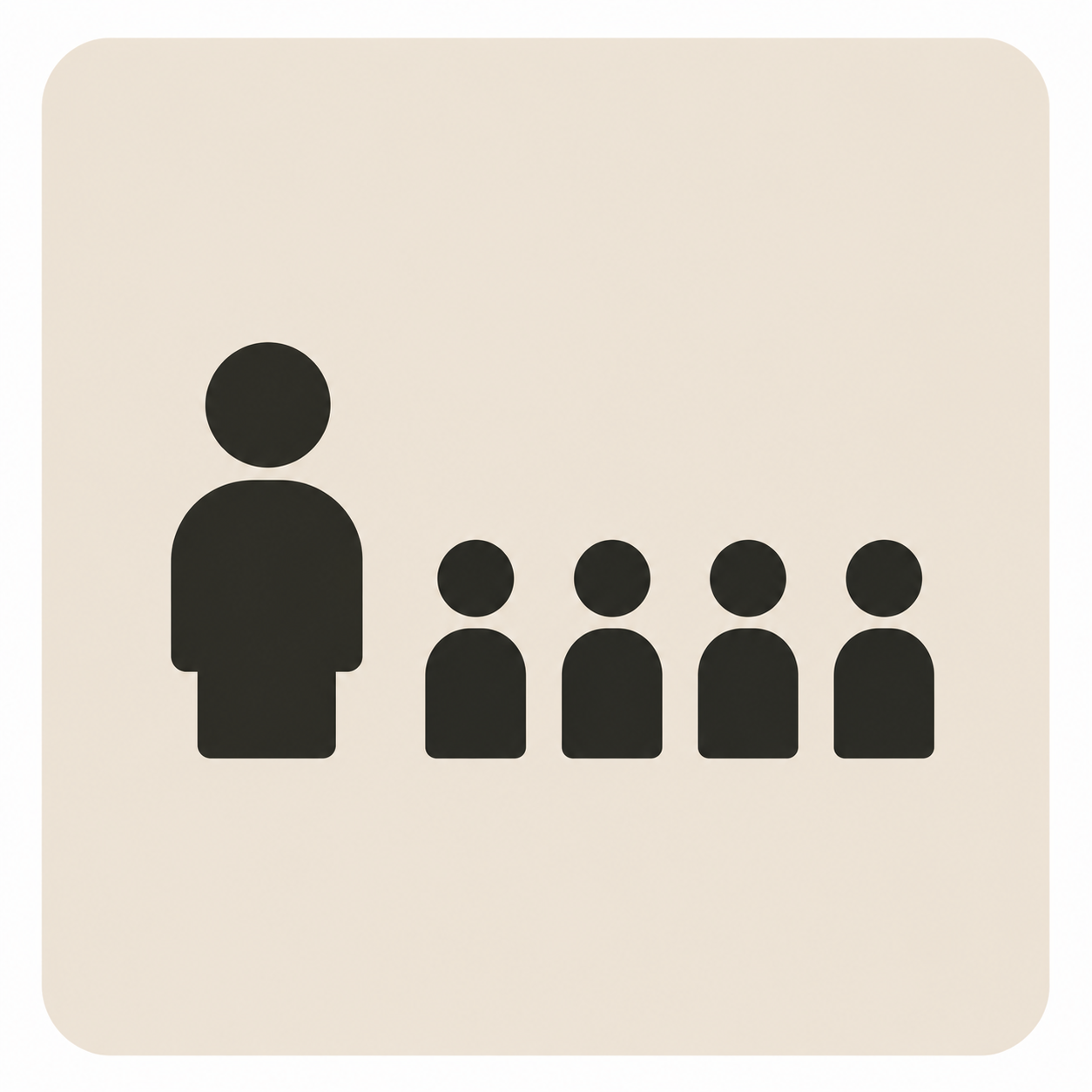 1-4 coach to player ratio. group football training