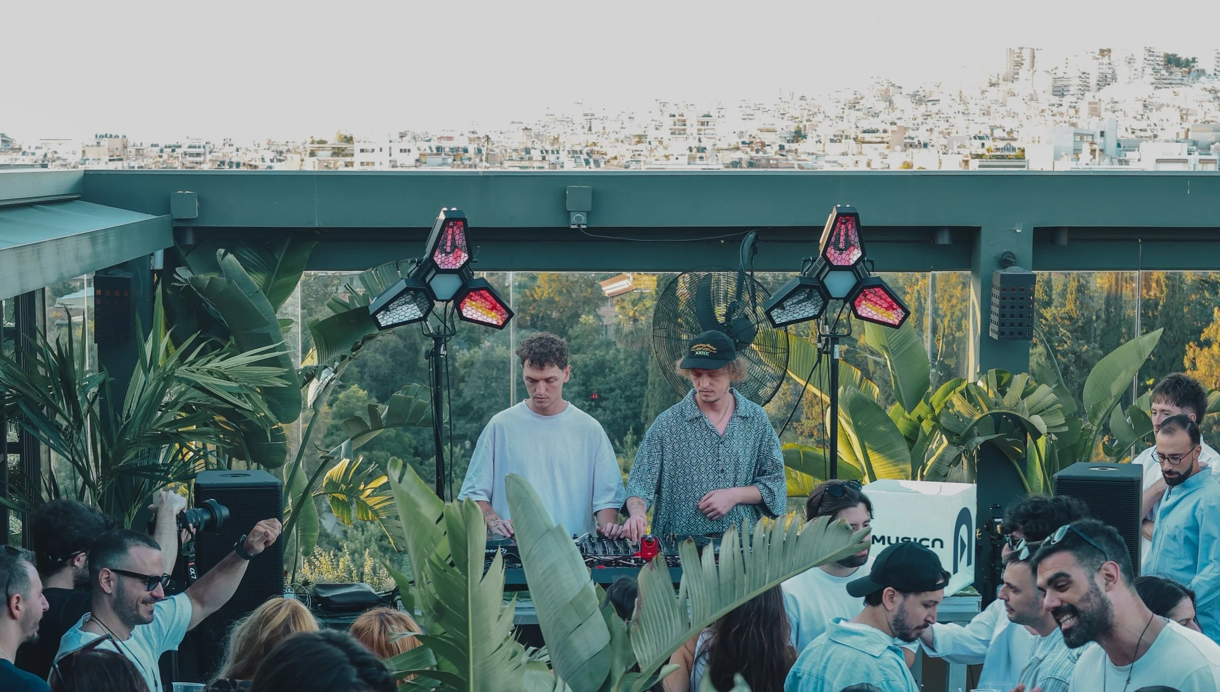 Our full set for @amusica.world is now live.

Recorded at @10urbanroof , high above Athens, where we watched the sunset together. Also, @thisisuvita joined for a special B3B.

If you missed, here&rsquo;s a glimpse of the atmosphere we created togethe