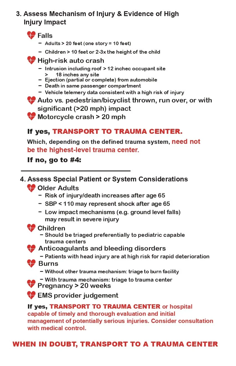 Triage Takeaway - Back