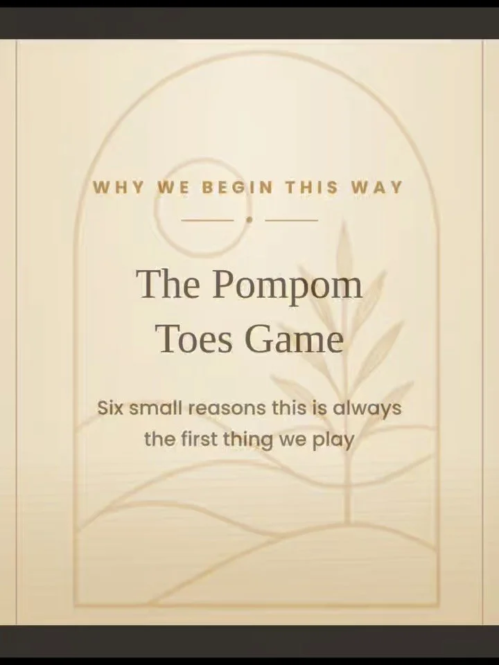 This tiny game does more than you&rsquo;d think 👣✨

It&rsquo;s the first thing we do in every class &mdash; and there&rsquo;s a real reason why!

Want to see it in action? 

DM to reserve your space at my next Mummy and Me event! 🤍

#mummyandmeyoga