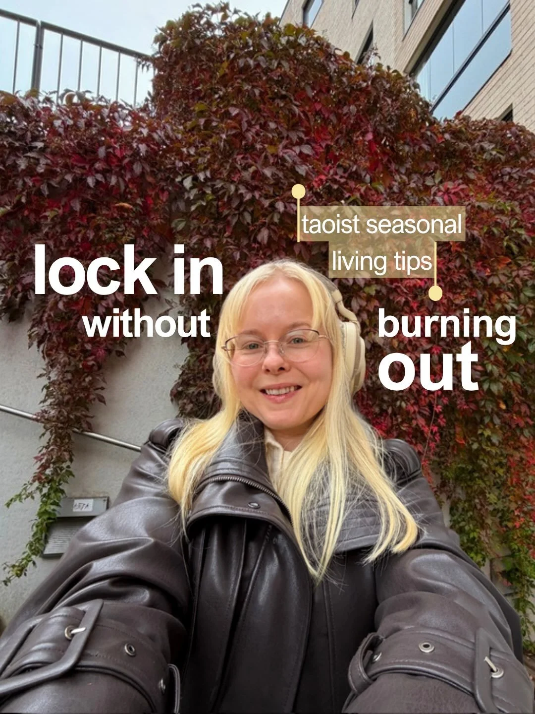Much of the lock-in and winter arc content, in my opinion, is missing the fact that we&rsquo;re headed to a darker, colder season. As the fall progresses, it becomes more yin. Here are the Taoist inspired seasonal living tips I&rsquo;ve put together 
