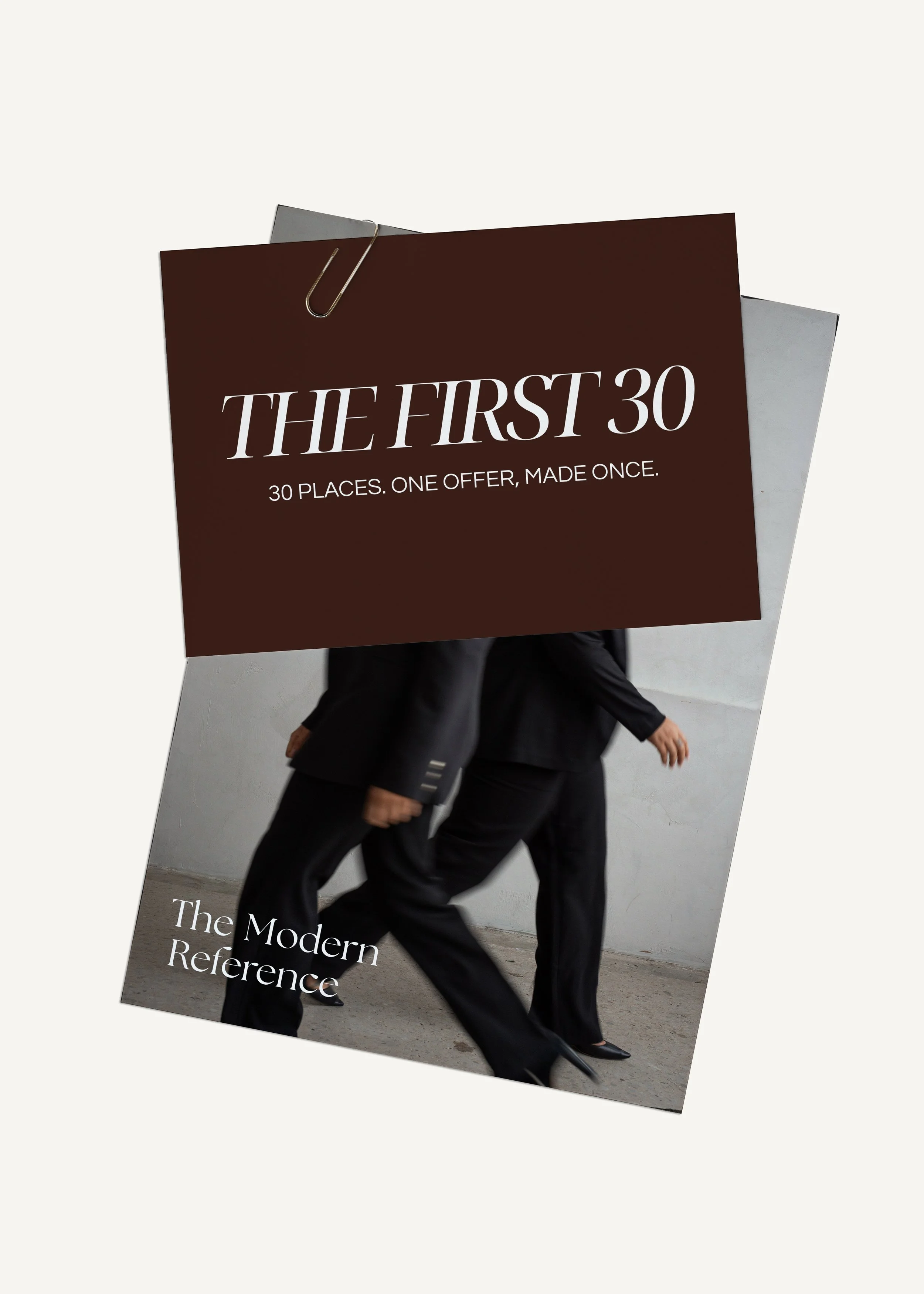 Launch Rate for the first 30 joining The Modern Reference, a women's private circle based in Luxembourg and reaching beyond