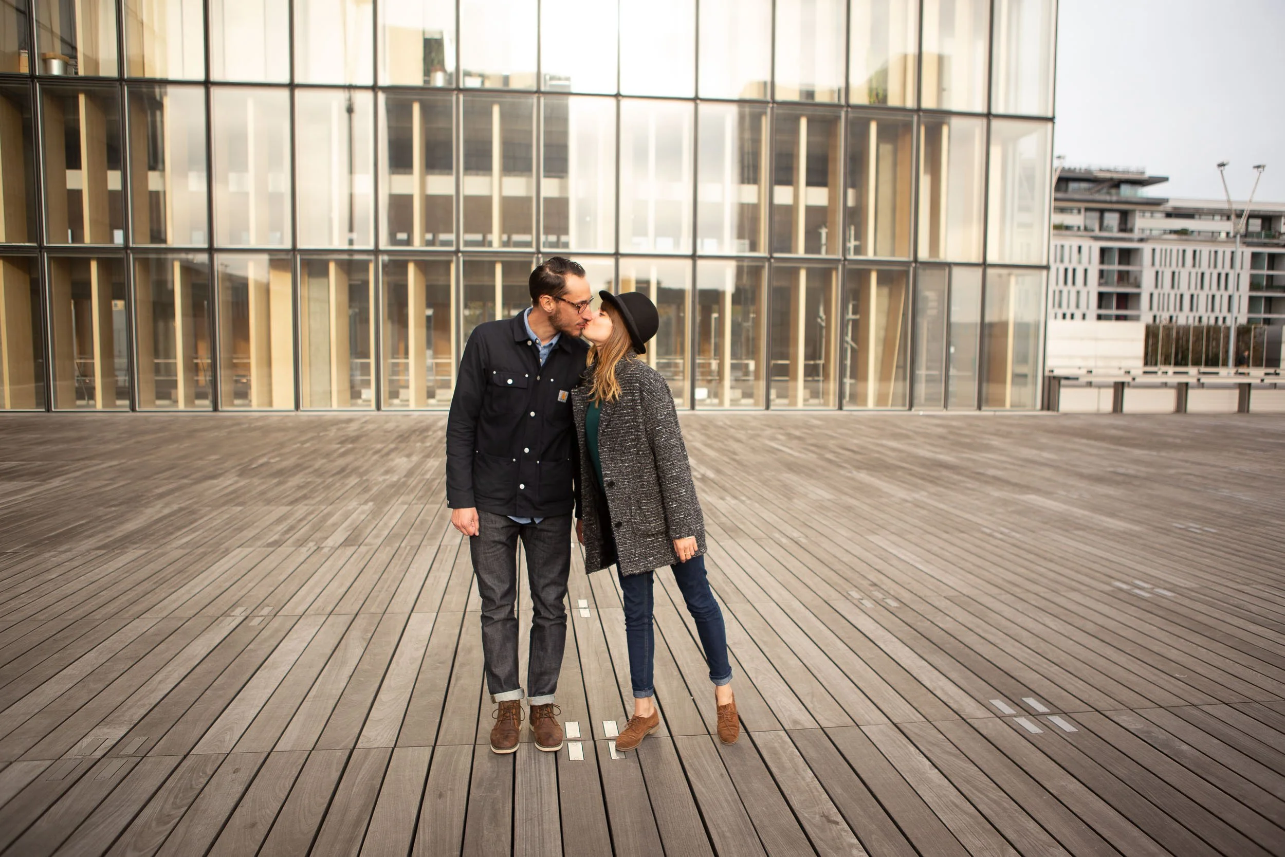 Fanny & Fabien. Love Story in Paris, France.