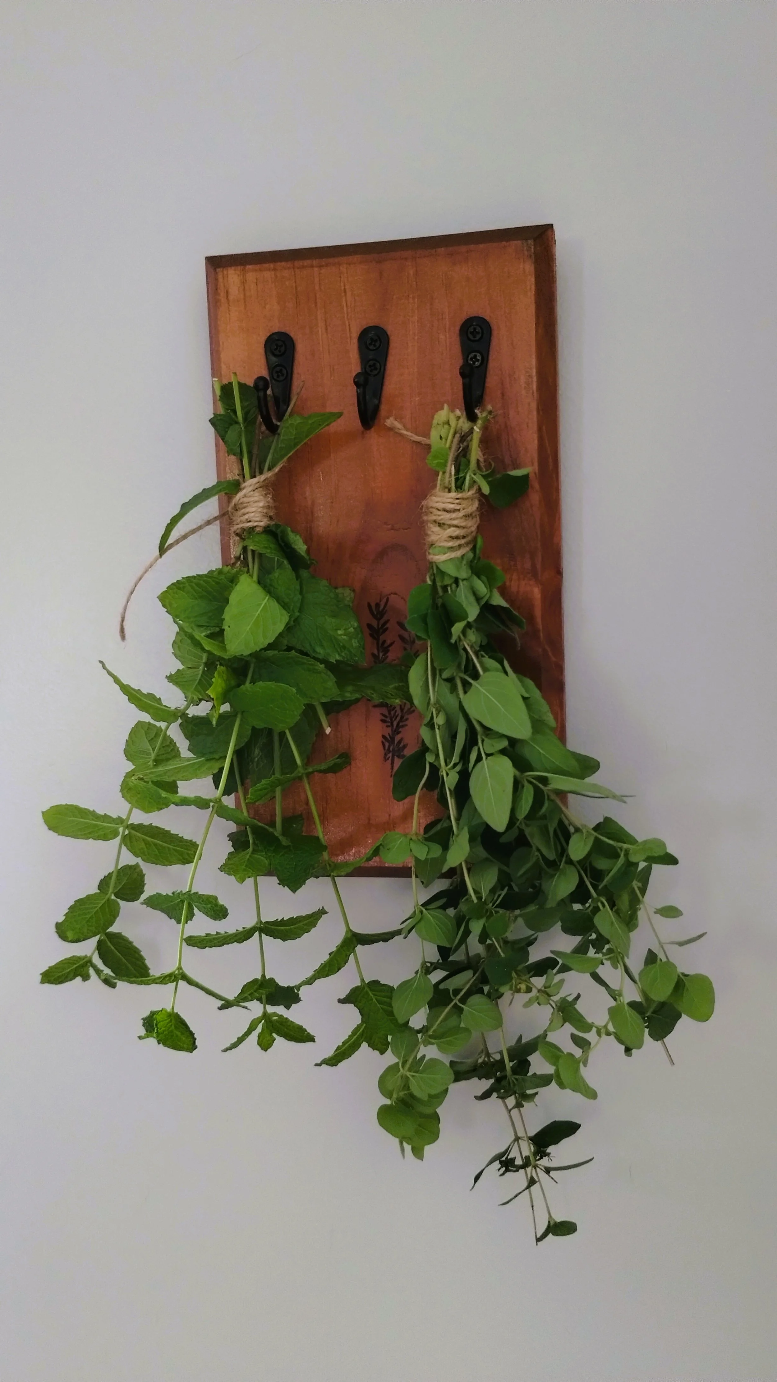 Wall Mounted Herb Drying Rack