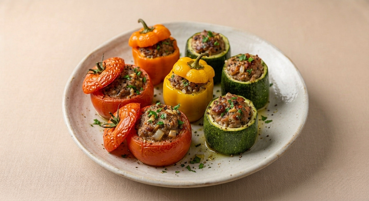Mercredi 05/08 : Légumes Farcis Maison