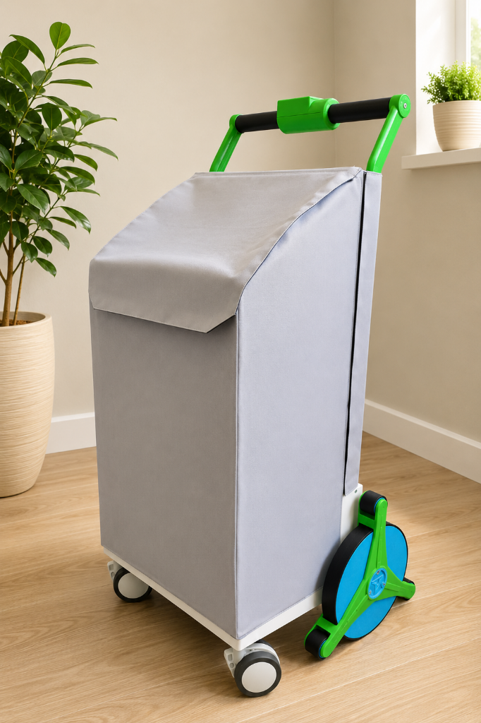 Electric Stair-Climbing Shopping Cart