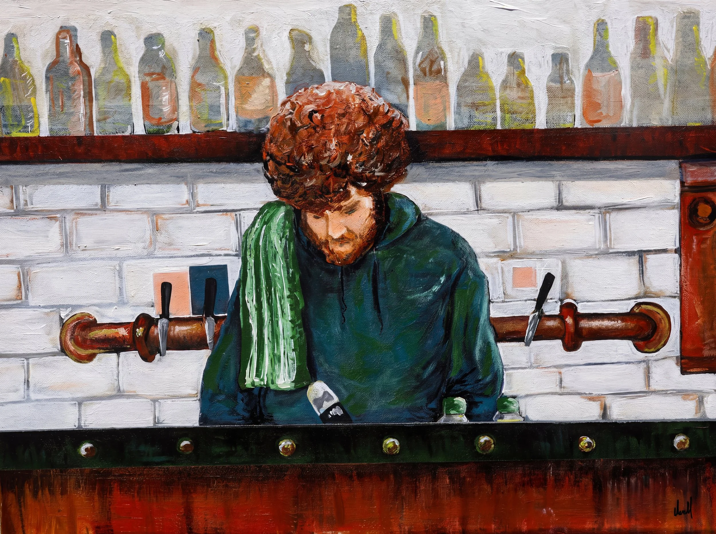 Brewpub - Original Fine Art Print