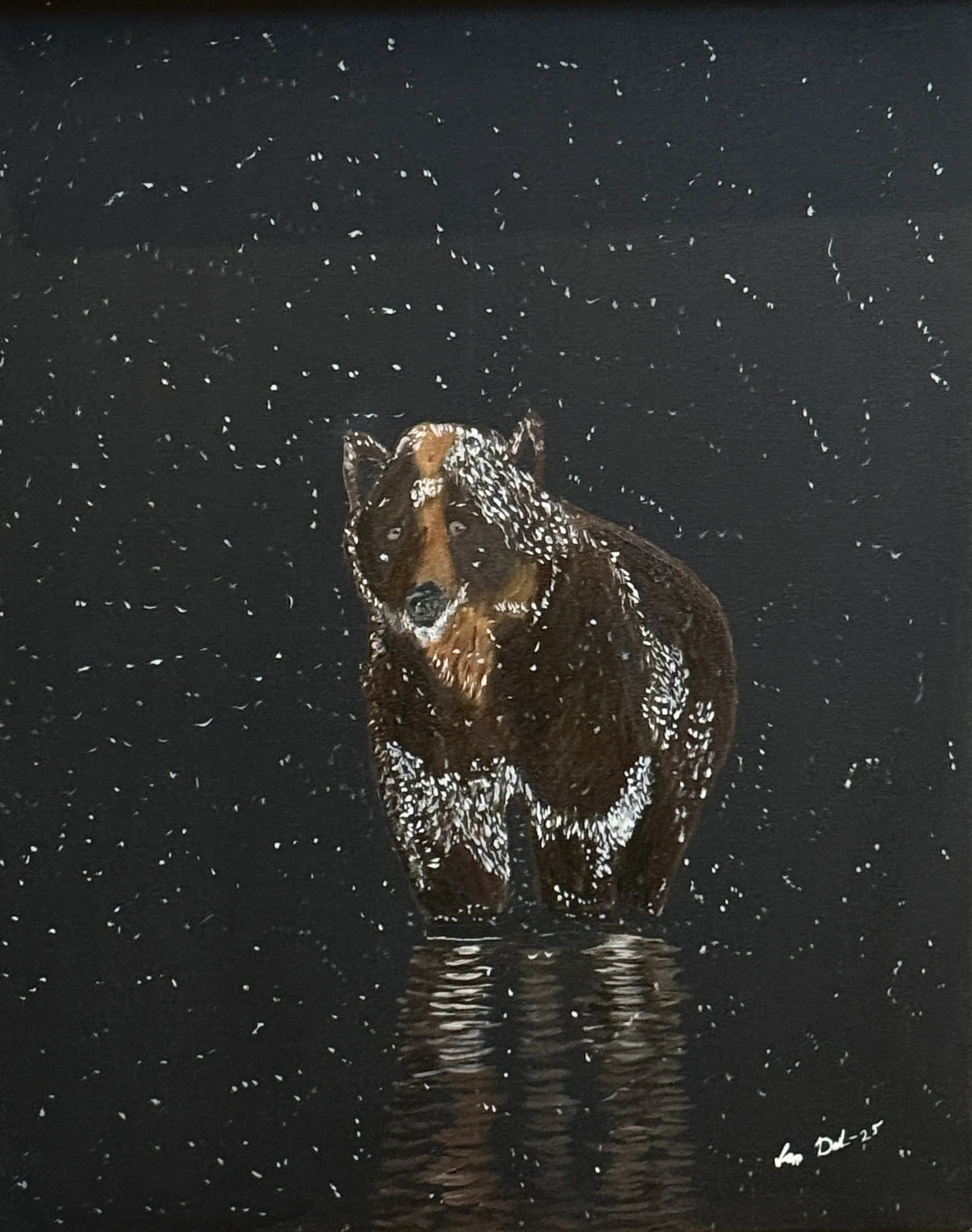 Too Late - Acrylic on Canvas 